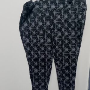 NWT Womens Terry& Sky Bundle Of 3 Cotton Capri Leggings 4X Plus(28W-30W)